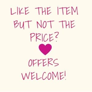 Offers and bundles welcome!!